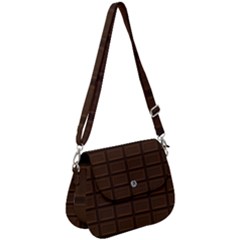 Milk Chocolate Saddle Handbag by goljakoff