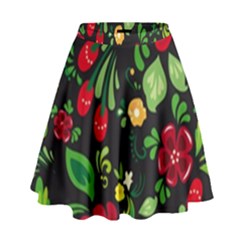 Hohloma High Waist Skirt by goljakoff