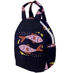 Fish Pisces Astrology Star Zodiac Travel Backpacks by HermanTelo