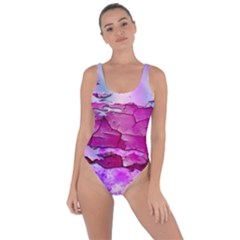 Background Crack Art Abstract Bring Sexy Back Swimsuit by Mariart