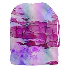 Background Crack Art Abstract Drawstring Pouch (3xl) by Mariart