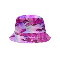 Background Crack Art Abstract Inside Out Bucket Hat (kids)