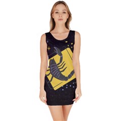 Zodiak Scorpio Horoscope Sign Star Bodycon Dress