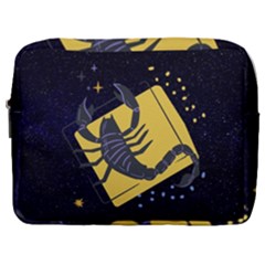 Zodiak Scorpio Horoscope Sign Star Make Up Pouch (large)