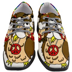  Rainbow Stoner Owl Women Heeled Oxford Shoes by IIPhotographyAndDesigns