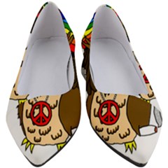  Rainbow Stoner Owl Women s Block Heels  by IIPhotographyAndDesigns