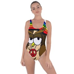  Rainbow Stoner Owl Bring Sexy Back Swimsuit by IIPhotographyAndDesigns