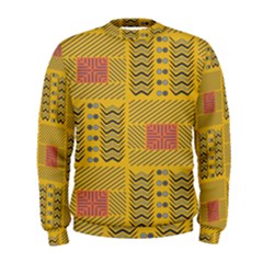 Digital Paper African Tribal Men s Sweatshirt