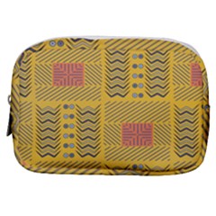 Digital Paper African Tribal Make Up Pouch (small) by HermanTelo