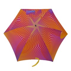 Chevron Line Poster Music Mini Folding Umbrellas by Mariart