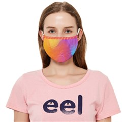 Chevron Line Poster Music Cloth Face Mask (adult)