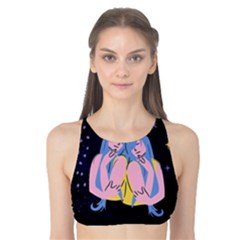 Twin Horoscope Astrology Gemini Tank Bikini Top