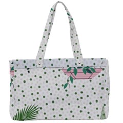 Plants Flowers Nature Blossom Canvas Work Bag