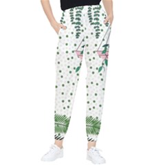 Plants Flowers Nature Blossom Tapered Pants