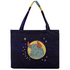 Zodiak Bull Horoscope Sign Star Mini Tote Bag