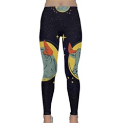 Zodiak Bull Horoscope Sign Star Classic Yoga Leggings