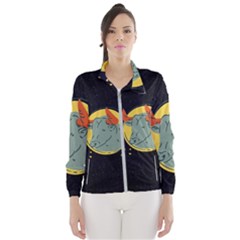 Zodiak Bull Horoscope Sign Star Women s Windbreaker