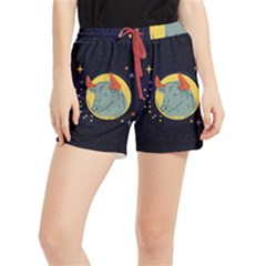 Zodiak Bull Horoscope Sign Star Runner Shorts