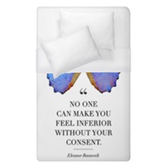 Inferior Quote Butterfly Duvet Cover (single Size)