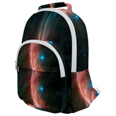   Space Galaxy Rounded Multi Pocket Backpack by IIPhotographyAndDesigns