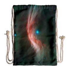   Space Galaxy Drawstring Bag (large) by IIPhotographyAndDesigns