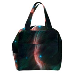   Space Galaxy Boxy Hand Bag by IIPhotographyAndDesigns