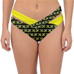Jamaican Flags Double Strap Halter Bikini Bottom