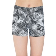 Sex Painting Word Letters Kids  Sports Shorts