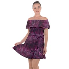 Gc (84) Off Shoulder Velour Dress by GiancarloCesari