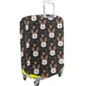 Bear Rein Deer Christmas Luggage Cover (Large) View2