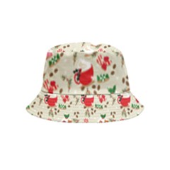 Coffee And Cupcake Inside Out Bucket Hat (kids) by designsbymallika