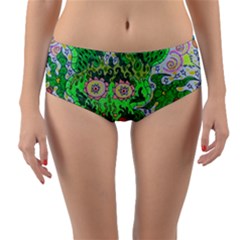 Supersonicfrog Reversible Mid-waist Bikini Bottoms by chellerayartisans