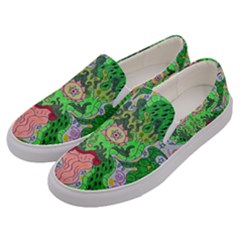 Supersonicfrog Men s Canvas Slip Ons by chellerayartisans