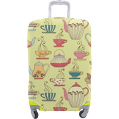 Etnic Cups Pattern Luggage Cover (large) by designsbymallika