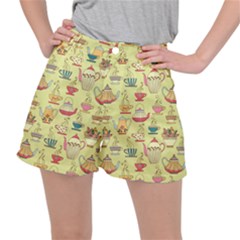 Etnic Cups Pattern Ripstop Shorts by designsbymallika