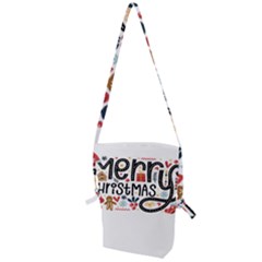 Merry Merry Folding Shoulder Bag by designsbymallika