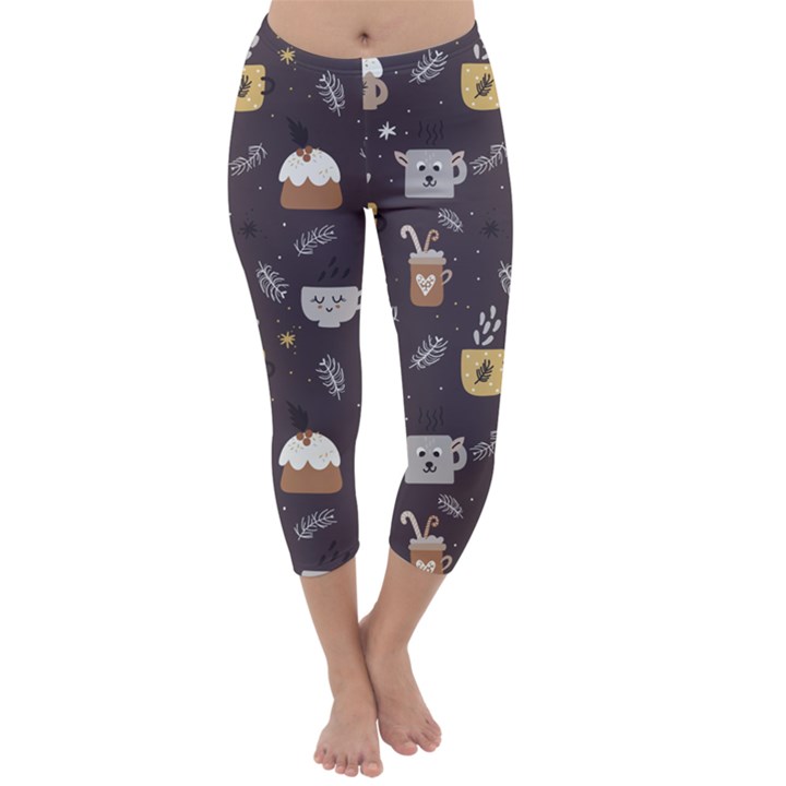 Winter Love Capri Winter Leggings 