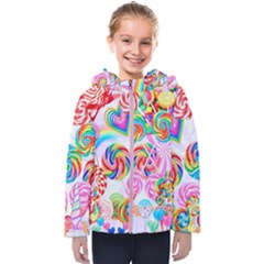 Candy Kids  Hooded Puffer Jacket by DayDreamersBoutique