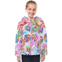 Candy Kids  Hooded Puffer Jacket View1