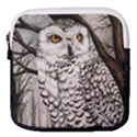 Snowy Owl Mini Square Pouch View1