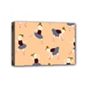 Cute  Pattern With  Dancing Ballerinas On Pink Background Mini Canvas 6  x 4  (Stretched) View1