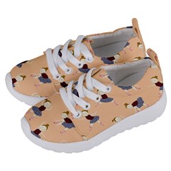 Cute  Pattern With  Dancing Ballerinas On Pink Background Kids  Lightweight Sports Shoes by EvgeniiaBychkova