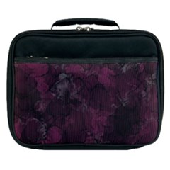 Purple Alcohol Ink Lunch Bag by Dazzleway