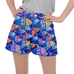 Sea Fish Illustrations Ripstop Shorts