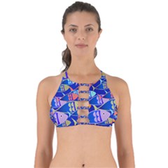 Sea Fish Illustrations Perfectly Cut Out Bikini Top by Mariart