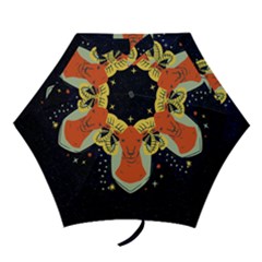 Zodiak Aries Horoscope Sign Star Mini Folding Umbrellas by Alisyart