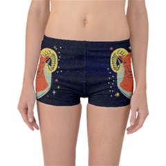 Zodiak Aries Horoscope Sign Star Boyleg Bikini Bottoms