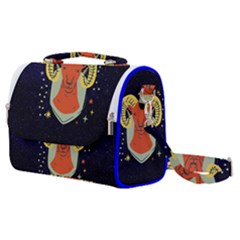 Zodiak Aries Horoscope Sign Star Satchel Shoulder Bag