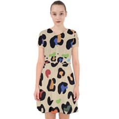 Animal Print Design Adorable In Chiffon Dress by ArtsyWishy