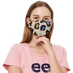 Animal Print Design Fitted Cloth Face Mask (adult) by ArtsyWishy